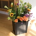 thumbnail image 3 of 1pc Flowers Bucket Bucket Plástico Flor Bucket Flor Ramo Arreglo, 3 of 5