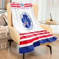 thumbnail image 2 of Initial J Blanket for Men,4th of July Patriotic Birthday Gifts for Him Dad, Monogrammed Anniversary USA Flag Blanket for Husband, The Man The Myth The Legend Gift Ideas 60"x 50"in, 2 of 5