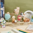 thumbnail image 6 of Clear Acrylic Display Kit 8-Tiers Collection Organizer Holder Cosmetic Items Display Risers Dolls Figures Jewelry Clear Finished: 29x10.9x12cm Curved Trapezoid, 6 of 7