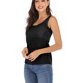 thumbnail image 6 of Women's Plus Size Summer Basic Essential Tank Performance Scoop neck Tank, 6 of 8