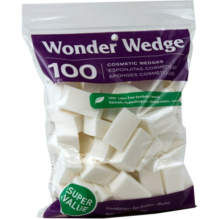 Wonder Wedge Cosmetic Wedge, 100 Pcs