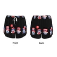 thumbnail image 5 of Picia Happy Independence Day Gnome Pattern Women's 2 in 1 Athletic Running Shorts High Waisted Workout Casual Gym Sweat Shorts with Comfy Liner Zipper Pockets-XX-Large, 5 of 9