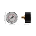 thumbnail image 2 of FUEENIRVA Bar Pressure Gauge Portable Black Metal Case Clear Number Markings for Precise Use, 2 of 8