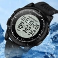 thumbnail image 5 of Digital Watches for Men Women Waterproof Unique Watch Stopwatch Countdown Alarm Analog Silicone Strap  Case, 5 of 10