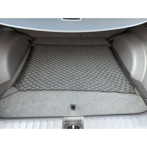 EACCESSORIES EA Trunk Organizer Cargo Net for HYUNDAI IONIQ 5 2022-2023 – Floor Style Cargo Net for SUV – Premium Mesh Car Trunk Organizer Vehicle Carrier Storage – Compatible with HYUNDAI IONIQ 5