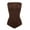 Brown, variant on MANIFIQUE Strapless Shapewear for Women, Tummy Control Triangle Bodysuit Body Shaper Tank Top