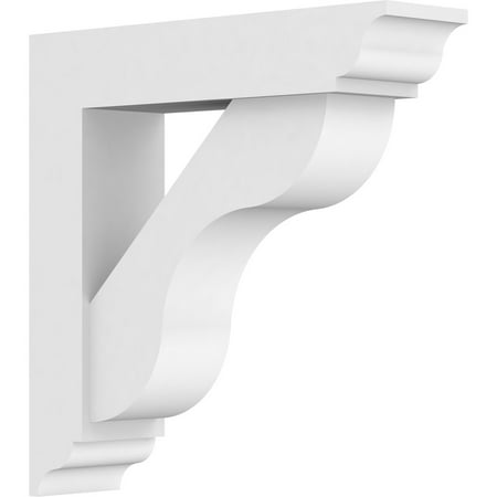 

3 W X 12 D X 12 H Standard Carmel Architectural Grade Pvc Bracket With Traditional Ends