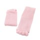 thumbnail image 5 of Soidarity 1 par de calcetines transpirables de algodón para pedicura, amigables con la piel, lavables, todo incluido, calcetines de alineación Cuidado de los pies Rosa, 5 of 5