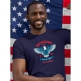 thumbnail image 2 of Independence Day Eagle T-Shirt Men -Image by Shutterstock, Male x-Large, 2 of 4