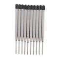 thumbnail image 1 of sweethay 10pcs Metal Ballpoint Pen Refills Ink Pen Point Ball Ink Replacement Black Type3, 1 of 1