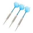 thumbnail image 1 of Metal Tip Darts, Deep Groove Barrel Reliable Aluminum Shaft Darts Set Portable with Storage Case  Blue, 1 of 7