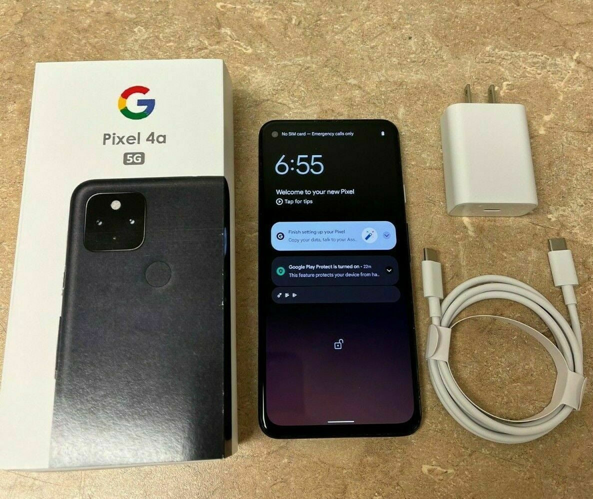 Google Pixel 4a ブラック 本体 箱付き Google Pixel 4a 本体 箱付き