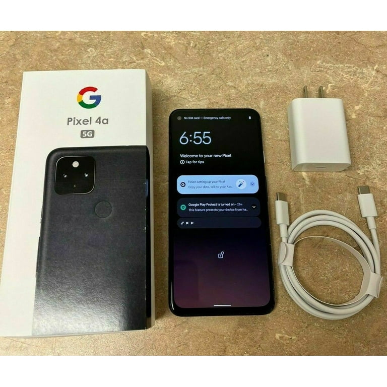 Google Pixel 4A 5G 128GB Fully Unlocked GSM CDMA Cell Phone