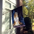 thumbnail image 2 of Carolines Treasures SS8467CHF Starry Night Bearded Collie Flag Canvas, Large, Multicolor, 2 of 4
