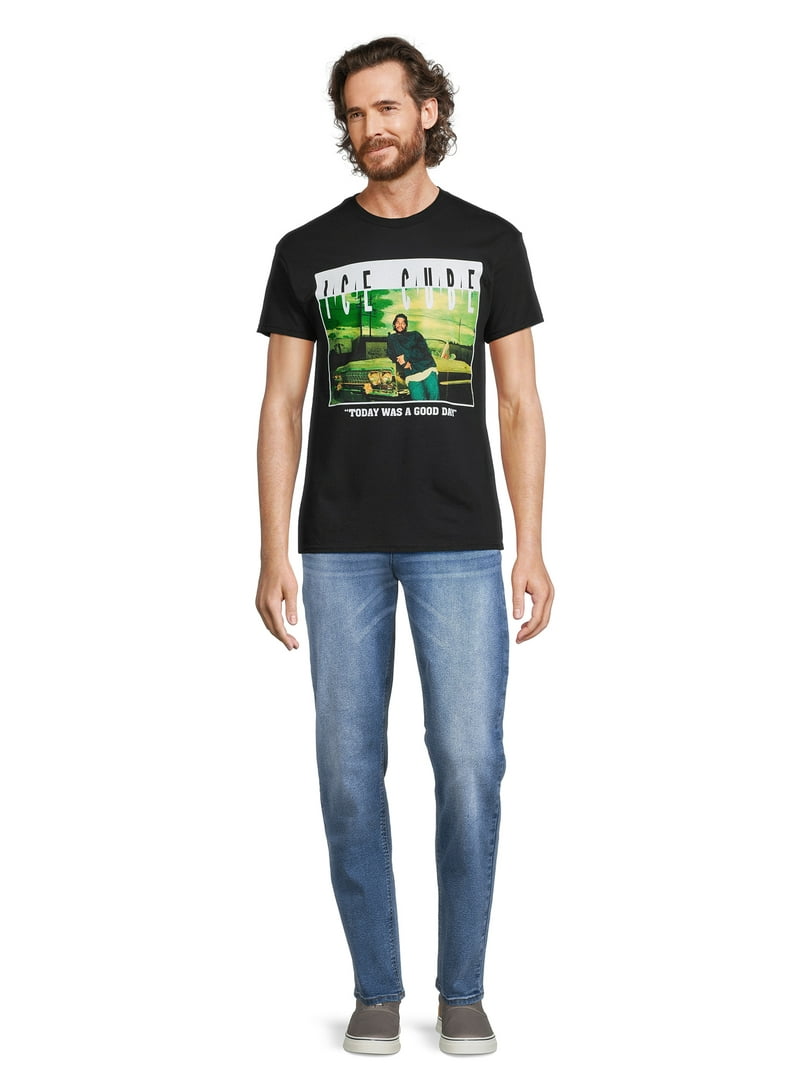 ICE CUBE グラフィックTシャツ XLsize ICE CUBE BLUE FLAME Men's Size Large Graphic T-Shirt Tee Short