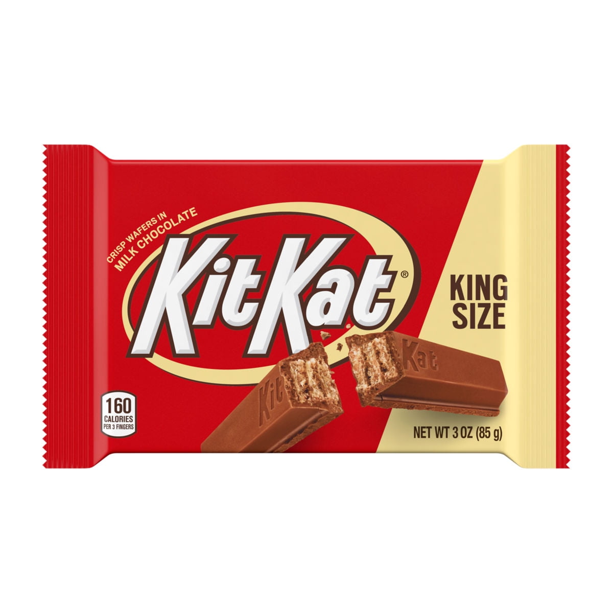 3) Count Lot of Kit Kat XL Size Candy Bars 4.5 Oz Each ^7