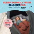 thumbnail image 2 of SlumberPod The Original Blackout Sleep Tent Travel Essential for Baby and Toddlers, Mini Crib and Pack n Play Cover, Sleep Pod with Monitor Pouch and Fan Pouch (includes Fan), Blocks 95% Light, Black, 2 of 6
