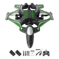 thumbnail image 2 of Avión teledirigido de control remoto, fácil de controlar, con helicóptero de juguete ligero para adolescentes, principiantes, adultos y niños, regalo Batería verde 2, 2 of 8