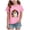 Pink, variant on larppty Halloween Ghost Retro Girl Kids T-Shirt Graphic Tshirt Little Kids Fall Short Sleeve Tee Tops (Purple,5-6 Years)