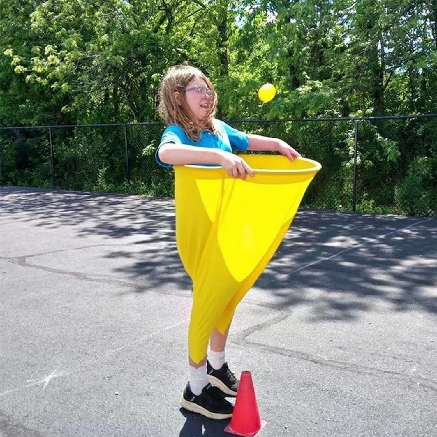 Granny Pants Yard Game, 2025 New Granny Pants Outdoor Game with Bouncy Balls, Giant Outdoor Games for Adults and Family, Funny Party Yard Games