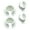 2 sets-White, variant on Wall Bushing for Dishy Ethernet Cable, Cable Routing Feed Through Cable Bushing