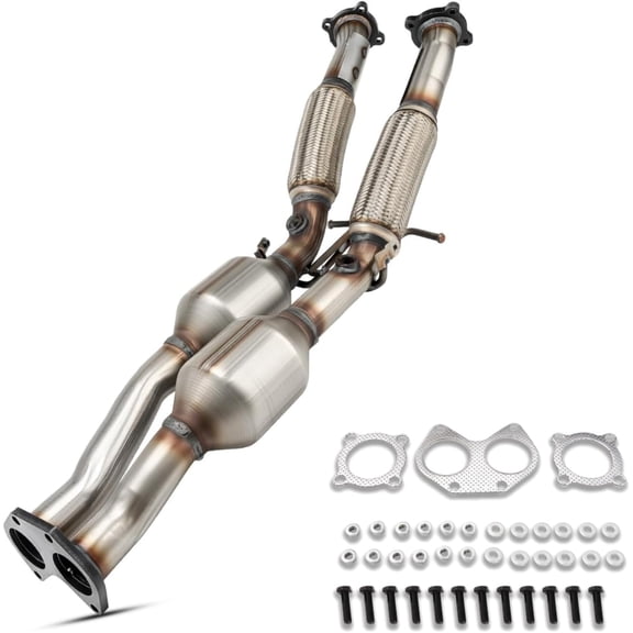 16666 18H62-58 Exhaust Catalytic Converter Compatible with Volvo XC90 3.2L R-Design 2007-2014