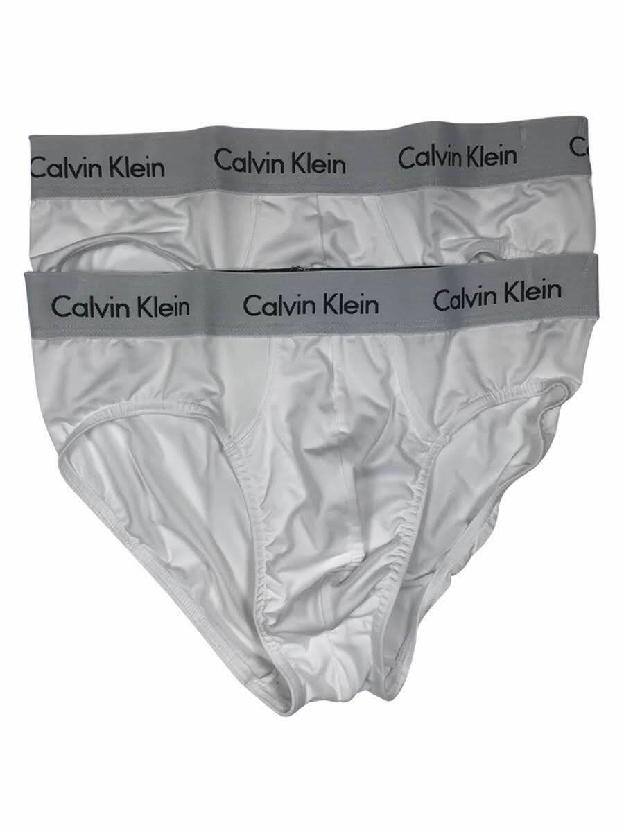 Calvin Klein Microfiber Stretch Classic Fit 2 Pack Hip Briefs NP1906O