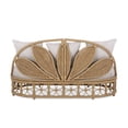 thumbnail image 4 of Wicker Daybed with 3 Matching Pillows / Guarantee Comfortable Lounging, 4 of 5