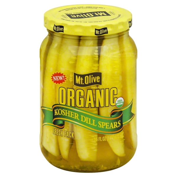 Mt Olive Mt Olive Organic Pickles, 16 oz