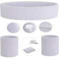 thumbnail image 3 of Minzimin Sweatband Set Sports Headband Wristband Set Sweatbands Terry Cloth Wristband Wrist Sweatband Headbands Moisture Wicking Sweat Absorbing Head Band, 3 of 7