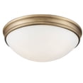 thumbnail image 5 of Millennium Lighting 14" 3-light Metal Flushmount Light in Chrome, 5 of 6