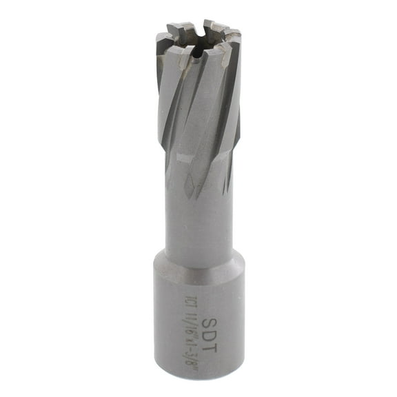 Steel Dragon Tools® 11/16" x 1-3/8" Carbide Tip Annular Cutter 3/4" Weldon