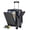 Gray, variant on TABU Carry On Luggage with Side Bag, Front Opening Suitcase with Cup Holder & Phone Mount, USB & Type-C Port, TSA Lock, Phone Mount, Blue