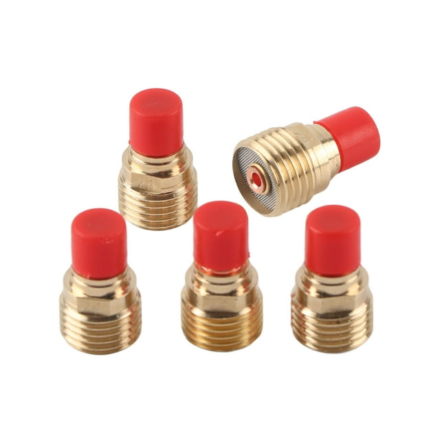 Heat Resisting For TIG Collet Body Gas Lens Collet Body, 45V44 WP 9 Collet Body, Copper For TIG Welding Torch WP-9/20/25 Welding Torch