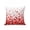 Red, variant on 1 Pack Outdoor Throw Pillow, Ombre Yellow Polka Dot Waterproof Pillow with Insert Included, Abstract Watercolor Geometric Decorative Accent Cushion Sofa Pillows for Patio Porch, 16 x 16 In