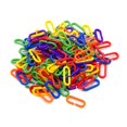 thumbnail image 4 of 100 Durable Plastic Counting C Chain Sugar Glider Hooks Chain Parrot Bird Toy Parts, 4 of 8