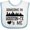 White and Blue, variant on Inktastic Houston Texas Someone Loves Me Skyline Boys or Girls Baby Bib