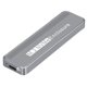 thumbnail image 1 of Carcasa para disco duro M.2 NVMe USB3.2 GEN2x2 de 20 Gbps con transferencia de alta velocidad y multifuncional, 1 of 8