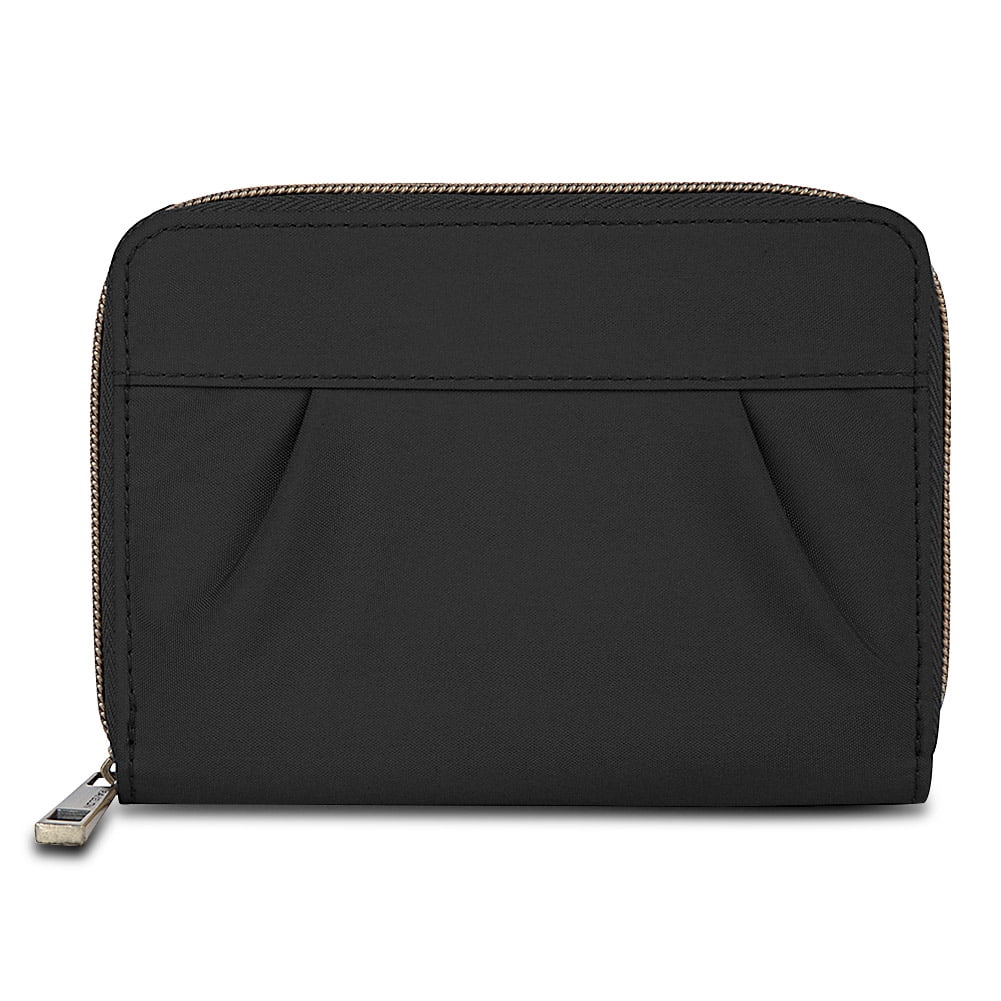 Travelon Women's Signature Pleated Passport Wallet
