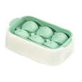 thumbnail image 2 of Ice Ball Maker | Silicone Ice Cube Mold with Lid | Easy Release Ice Tray for Cocktails and Drinks | Reusable Ice Sphere Maker for Home Kitchen and Parties | 2-Pack Silicone Ice Mold Set, 2 of 2