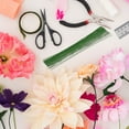 thumbnail image 5 of Uxcell 30 Gauge 14.17" Floral Stem Wire, 100 Pcs Paper Wrapped Iron Flower Stem, Light Green, 5 of 6