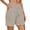 25# Khaki, variant on Bermuda Shorts Women Cotton Linen Pull On 2026 High Waist Drawstring Elastic Waist with Pockets Casual Summer Beach Daily Wear Ginger M