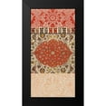 thumbnail image 2 of Vision Studio 9x14 Black Modern Framed Museum Art Print Titled - Bohemian Tapestry II, 2 of 5