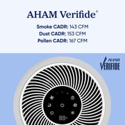 Levoit Core 300-RAC HEPA Air Purifier for Allergies and Asthma, Large Rooms Up to 547 sq ft, Gray