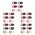 thumbnail image 2 of Transemion 6PCS Webcam Cover Universal Phone Antispy Camera Sticker For Web Laptop 9x18x0.8mm 5Set, 2 of 6