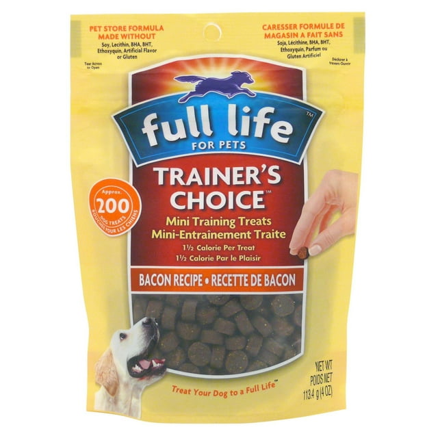 Full Life for Pets Trainer's Choice Mini Bacon Training Treats