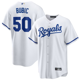 thumbnail image 1 of Camiseta clásica de béisbol blanca de local de Kris Bubic de los Kansas City Royals, con número de estrella bordado.-XL, 1 of 2