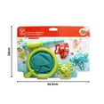 thumbnail image 2 of Hape Double Fun Jumping Sea Creatures Fishing Set with Net & Detachable Fishing Pole Handle, Ages 2+, 2 of 6