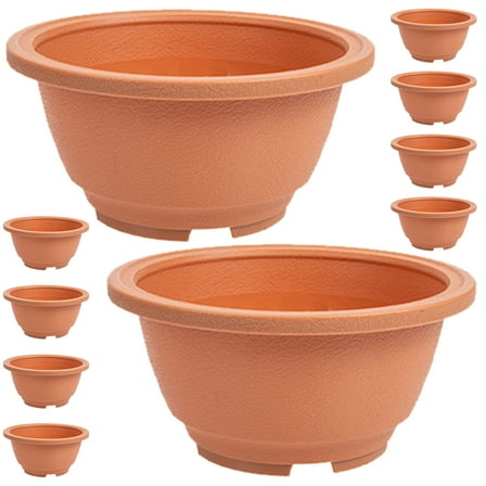8 Pcs Flower Pots for Indoor Plants Large Flowerpot