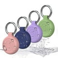 thumbnail image 3 of Silicone Keychain For Apple Airtags Locator Tracker Protective Case 360° Waterproof Air Tag Holder Item Find Tracker Accessories, 3 of 7